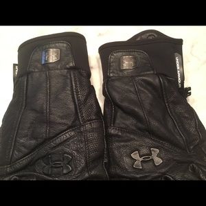 Men’s under armour winter leather gloves